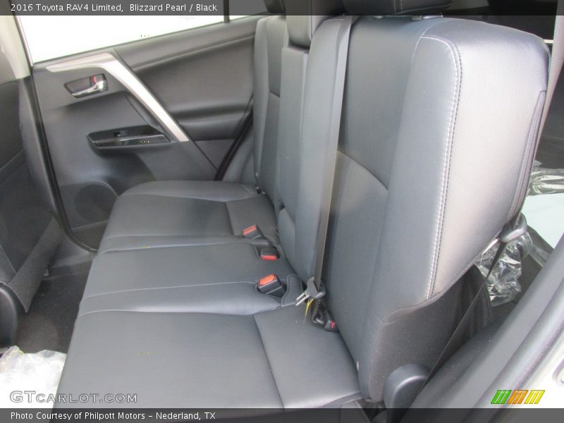 Blizzard Pearl / Black 2016 Toyota RAV4 Limited