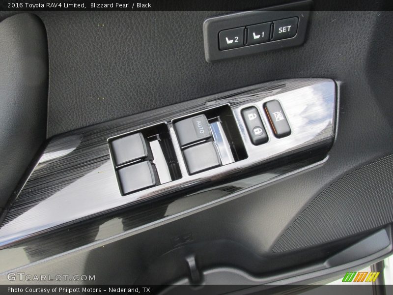 Blizzard Pearl / Black 2016 Toyota RAV4 Limited