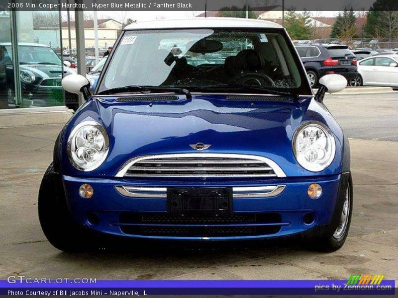 Hyper Blue Metallic / Panther Black 2006 Mini Cooper Hardtop