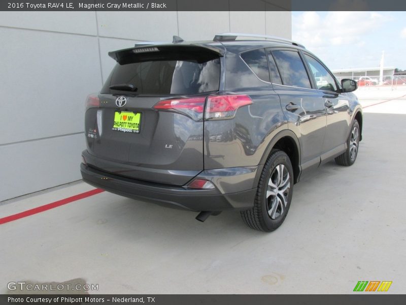 Magnetic Gray Metallic / Black 2016 Toyota RAV4 LE