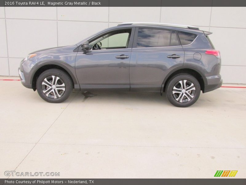 Magnetic Gray Metallic / Black 2016 Toyota RAV4 LE
