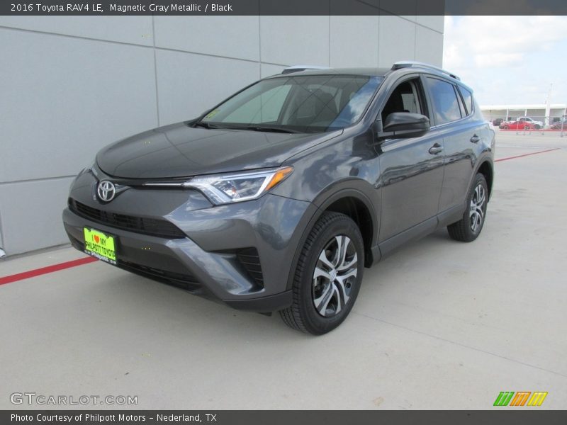 Magnetic Gray Metallic / Black 2016 Toyota RAV4 LE