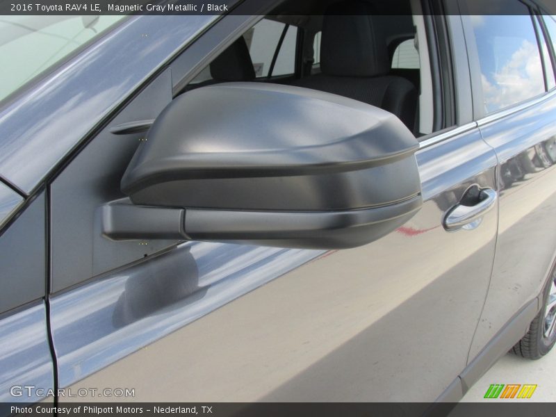Magnetic Gray Metallic / Black 2016 Toyota RAV4 LE