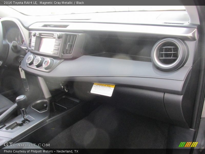 Magnetic Gray Metallic / Black 2016 Toyota RAV4 LE