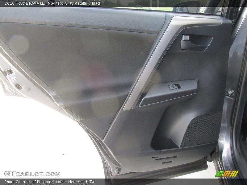 Magnetic Gray Metallic / Black 2016 Toyota RAV4 LE