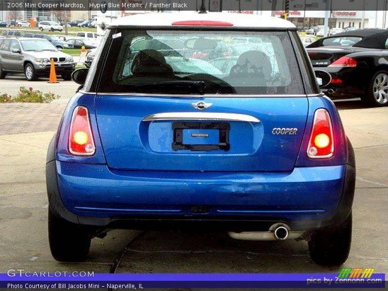 Hyper Blue Metallic / Panther Black 2006 Mini Cooper Hardtop