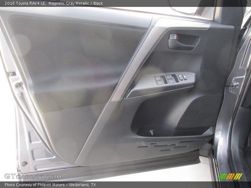 Magnetic Gray Metallic / Black 2016 Toyota RAV4 LE