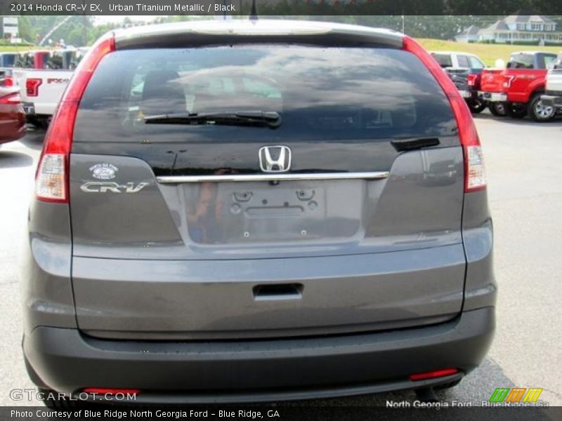 Urban Titanium Metallic / Black 2014 Honda CR-V EX