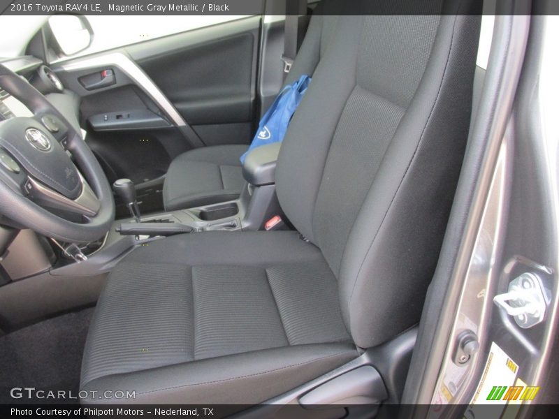 Magnetic Gray Metallic / Black 2016 Toyota RAV4 LE