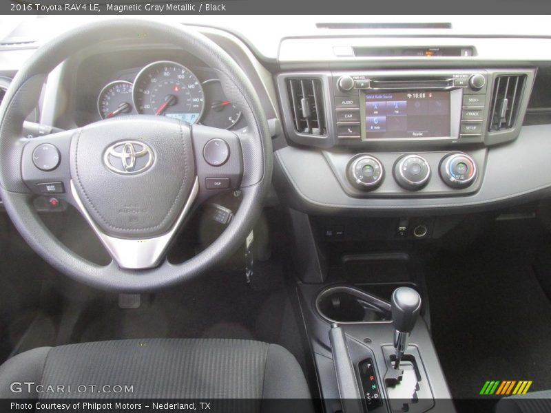 Magnetic Gray Metallic / Black 2016 Toyota RAV4 LE