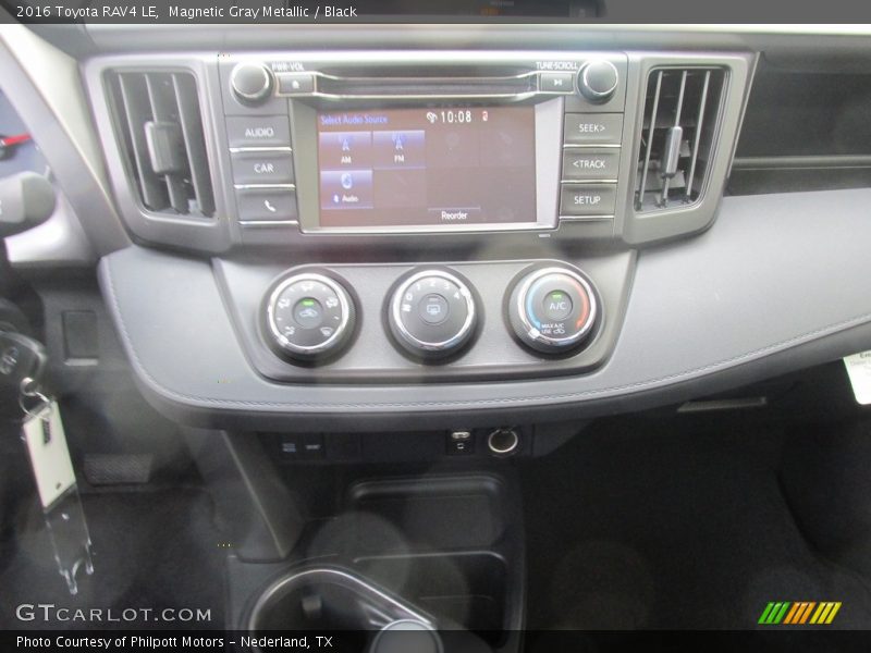Magnetic Gray Metallic / Black 2016 Toyota RAV4 LE