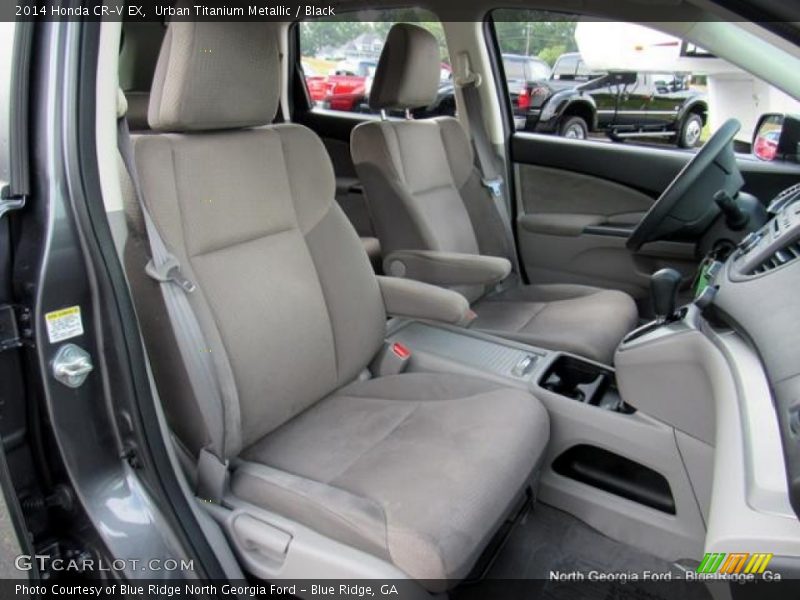 Urban Titanium Metallic / Black 2014 Honda CR-V EX
