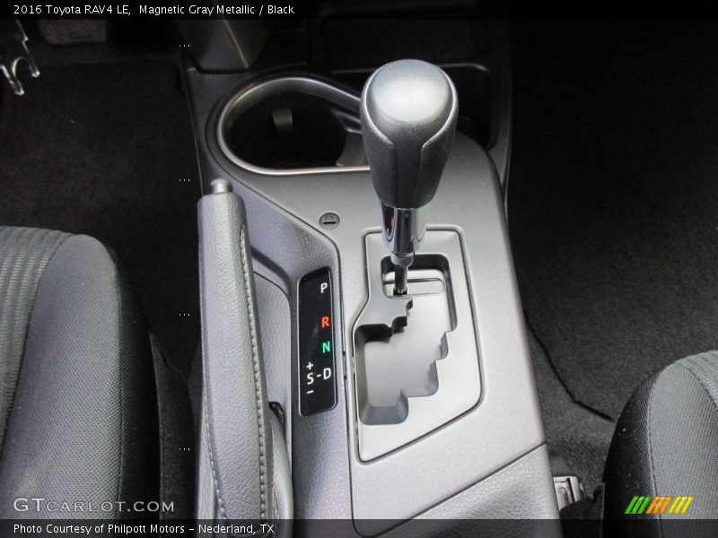 Magnetic Gray Metallic / Black 2016 Toyota RAV4 LE