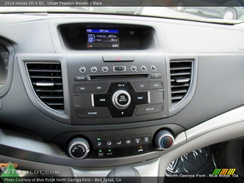 Urban Titanium Metallic / Black 2014 Honda CR-V EX