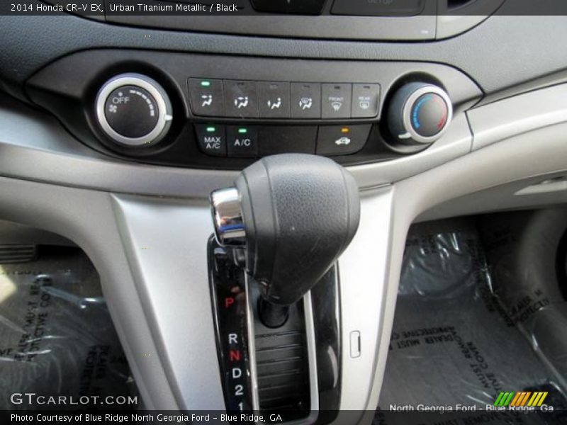 Urban Titanium Metallic / Black 2014 Honda CR-V EX