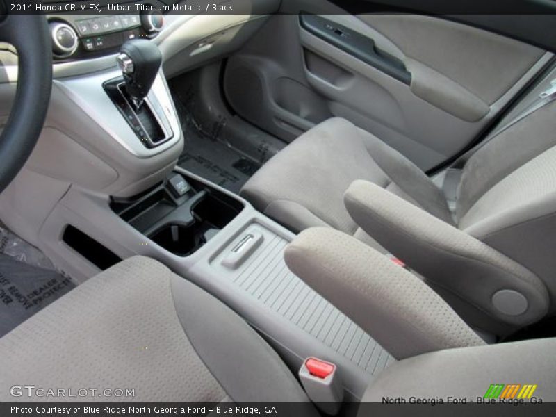 Urban Titanium Metallic / Black 2014 Honda CR-V EX