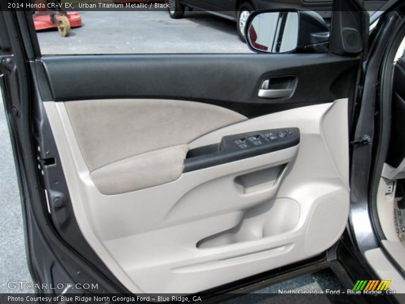 Urban Titanium Metallic / Black 2014 Honda CR-V EX