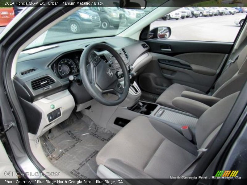 Urban Titanium Metallic / Black 2014 Honda CR-V EX