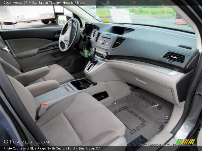 Urban Titanium Metallic / Black 2014 Honda CR-V EX