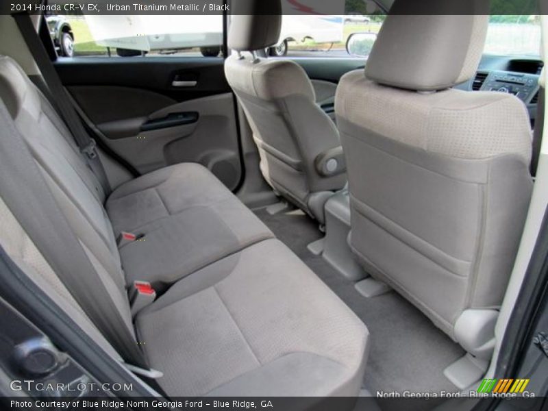 Urban Titanium Metallic / Black 2014 Honda CR-V EX
