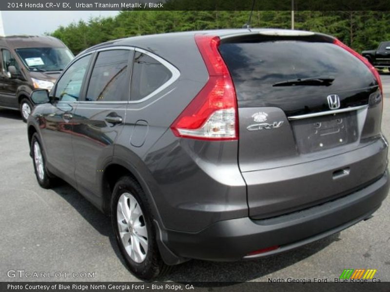 Urban Titanium Metallic / Black 2014 Honda CR-V EX