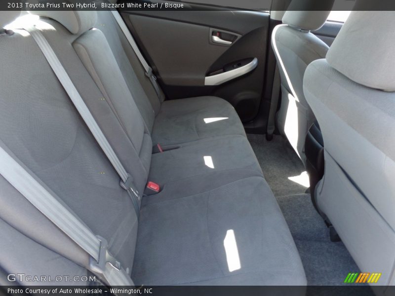 Blizzard White Pearl / Bisque 2013 Toyota Prius Two Hybrid
