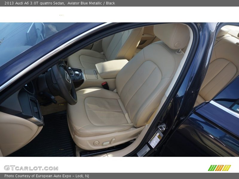 Aviator Blue Metallic / Black 2013 Audi A6 3.0T quattro Sedan