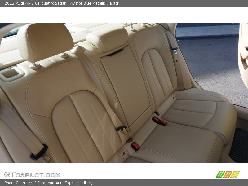 Aviator Blue Metallic / Black 2013 Audi A6 3.0T quattro Sedan