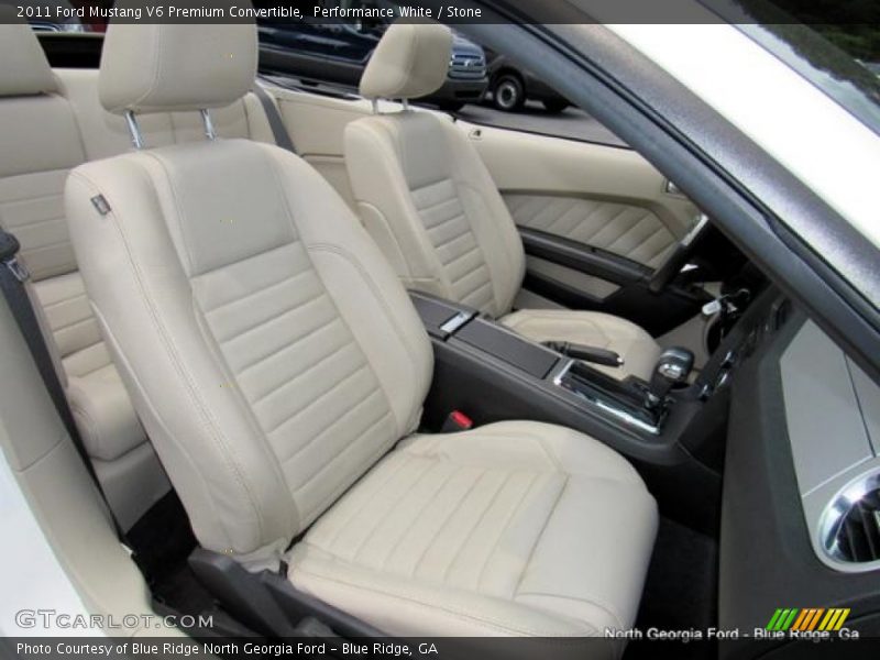 Performance White / Stone 2011 Ford Mustang V6 Premium Convertible