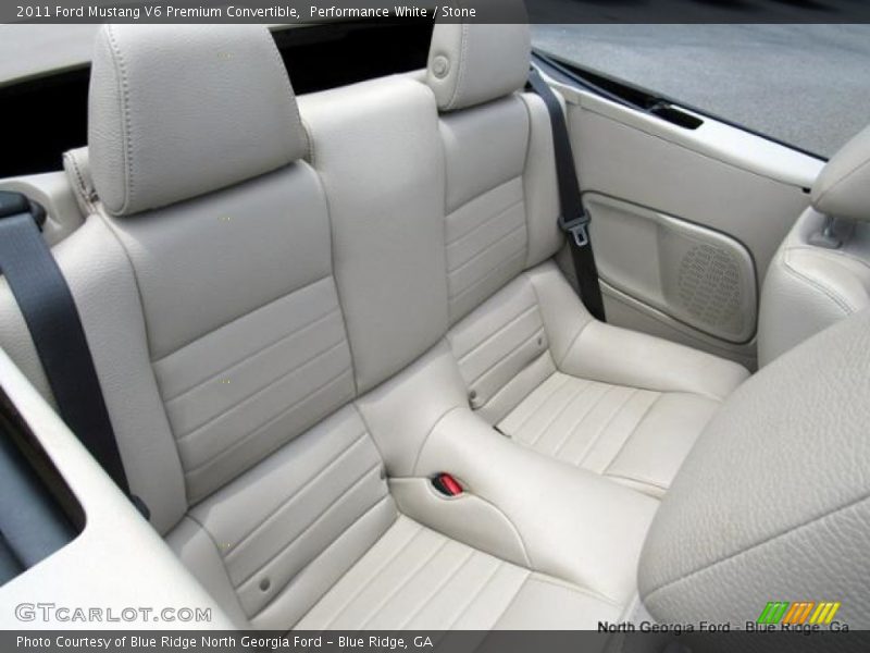 Performance White / Stone 2011 Ford Mustang V6 Premium Convertible