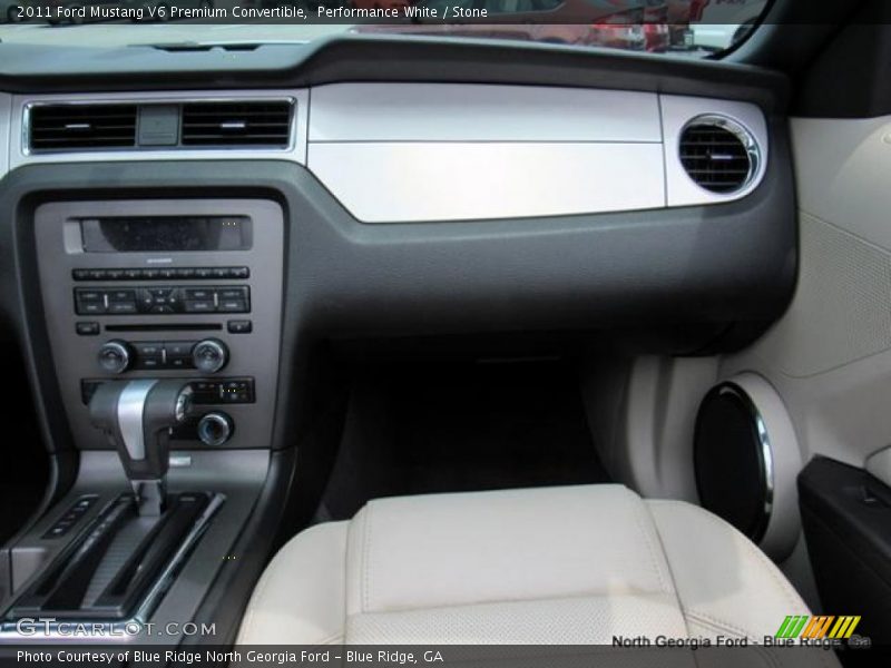 Performance White / Stone 2011 Ford Mustang V6 Premium Convertible