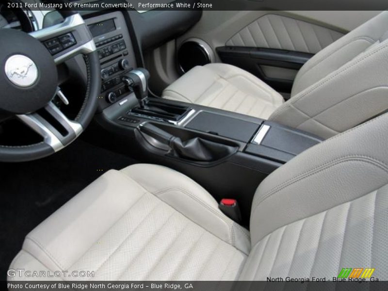 Performance White / Stone 2011 Ford Mustang V6 Premium Convertible