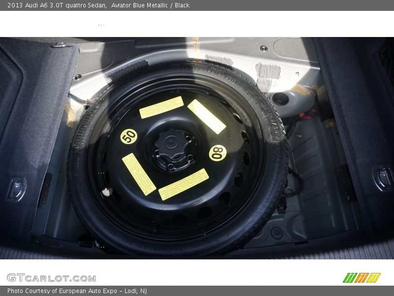 Aviator Blue Metallic / Black 2013 Audi A6 3.0T quattro Sedan
