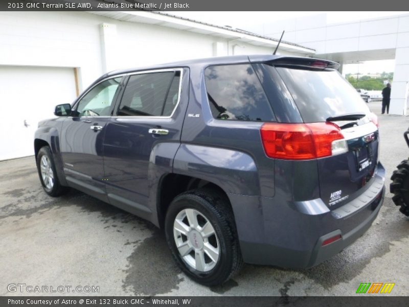 Atlantis Blue Metallic / Jet Black 2013 GMC Terrain SLE AWD