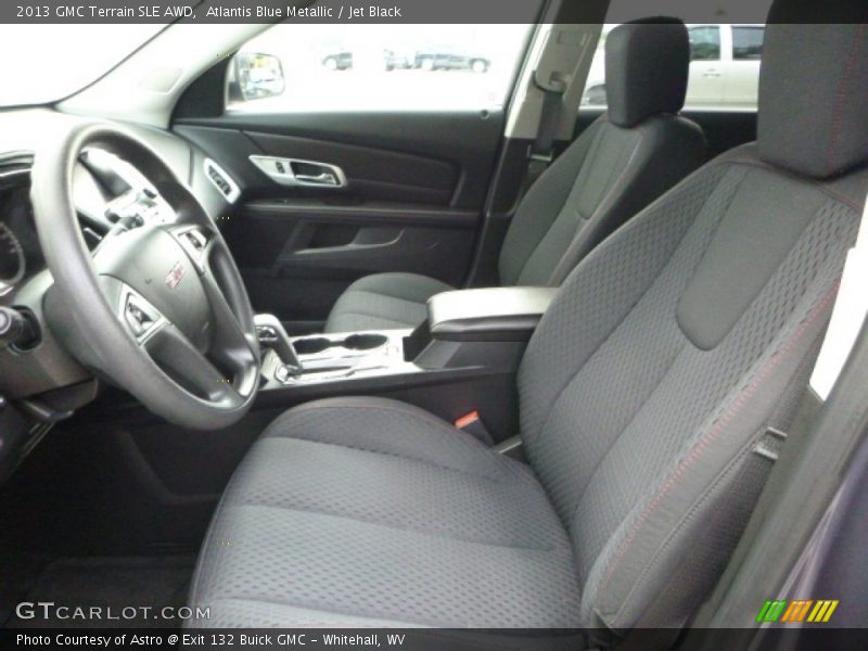 Atlantis Blue Metallic / Jet Black 2013 GMC Terrain SLE AWD