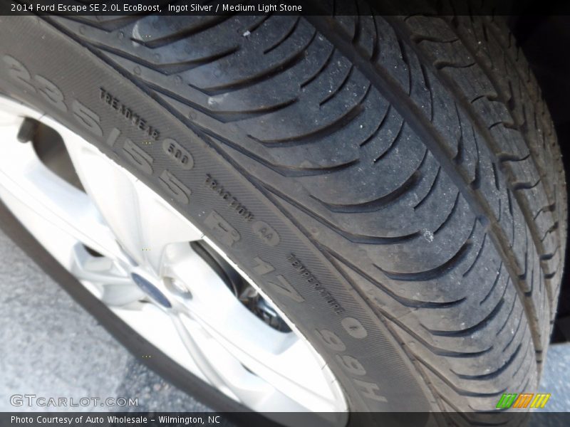 Ingot Silver / Medium Light Stone 2014 Ford Escape SE 2.0L EcoBoost