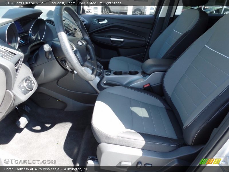 Ingot Silver / Medium Light Stone 2014 Ford Escape SE 2.0L EcoBoost