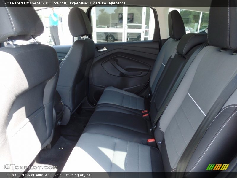 Ingot Silver / Medium Light Stone 2014 Ford Escape SE 2.0L EcoBoost