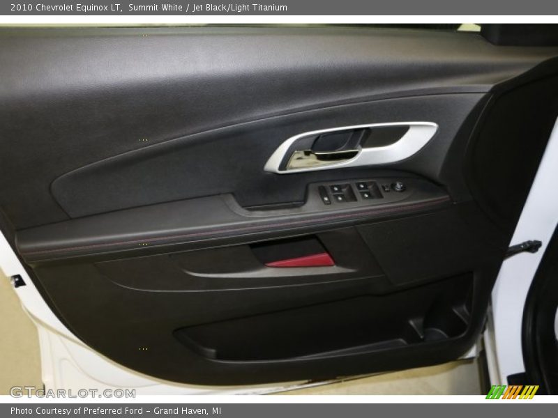 Summit White / Jet Black/Light Titanium 2010 Chevrolet Equinox LT