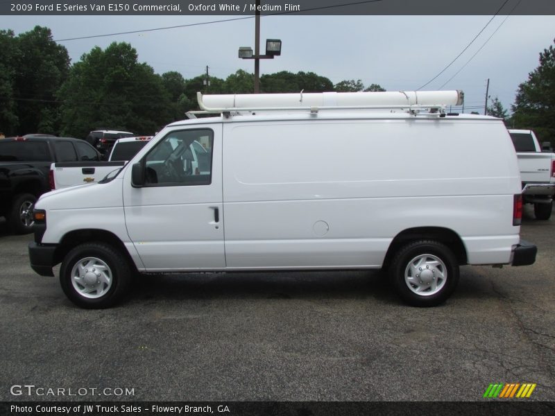 Oxford White / Medium Flint 2009 Ford E Series Van E150 Commercial