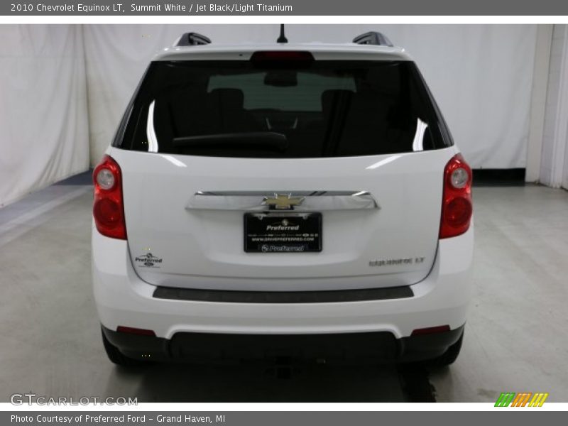 Summit White / Jet Black/Light Titanium 2010 Chevrolet Equinox LT