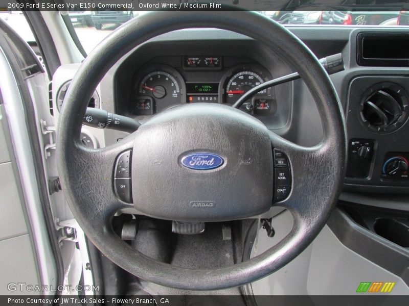 Oxford White / Medium Flint 2009 Ford E Series Van E150 Commercial