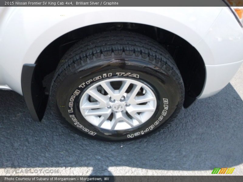 Brilliant Silver / Graphite 2015 Nissan Frontier SV King Cab 4x4