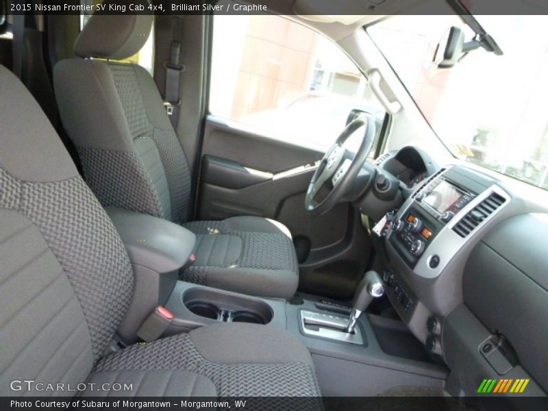 Brilliant Silver / Graphite 2015 Nissan Frontier SV King Cab 4x4