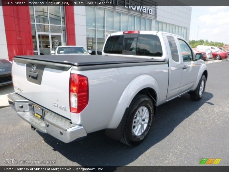 Brilliant Silver / Graphite 2015 Nissan Frontier SV King Cab 4x4