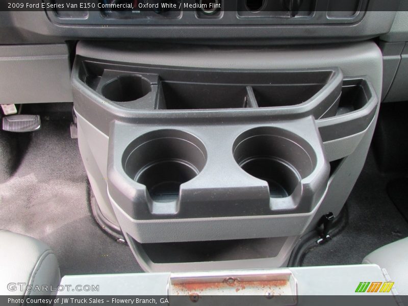 Oxford White / Medium Flint 2009 Ford E Series Van E150 Commercial