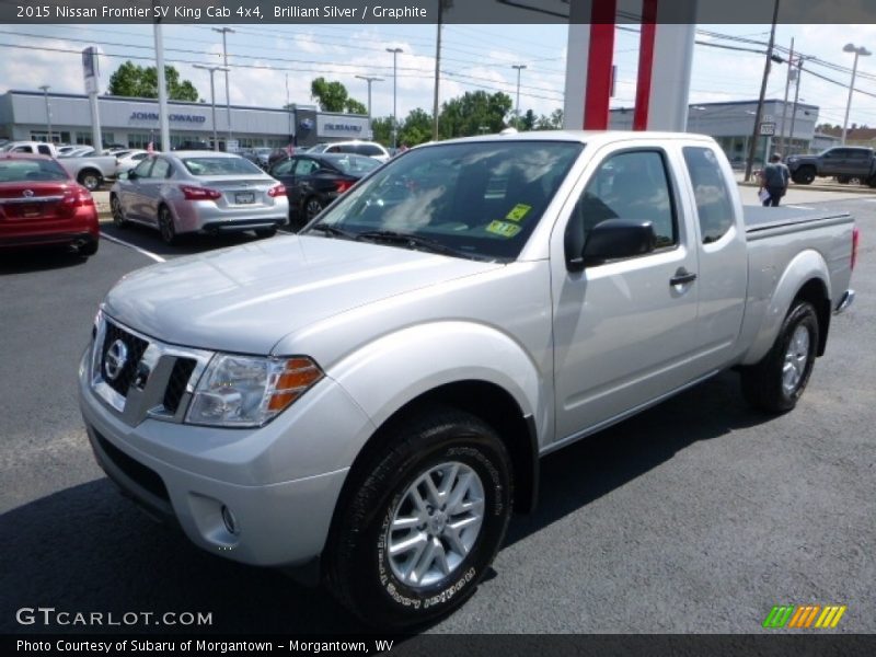 Brilliant Silver / Graphite 2015 Nissan Frontier SV King Cab 4x4