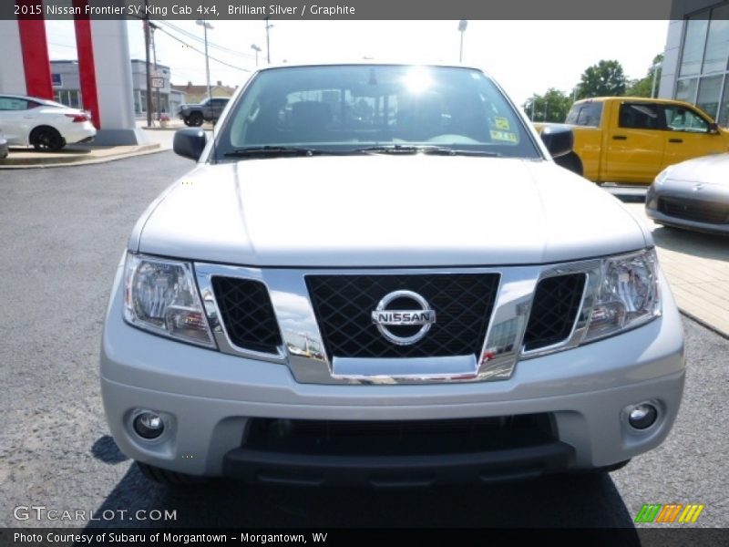 Brilliant Silver / Graphite 2015 Nissan Frontier SV King Cab 4x4