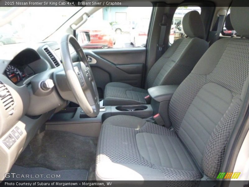Brilliant Silver / Graphite 2015 Nissan Frontier SV King Cab 4x4