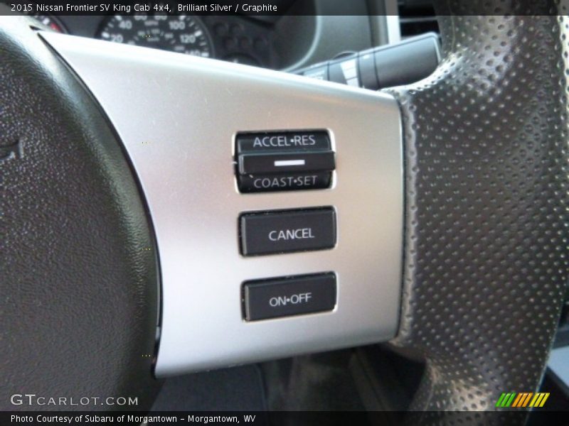 Brilliant Silver / Graphite 2015 Nissan Frontier SV King Cab 4x4